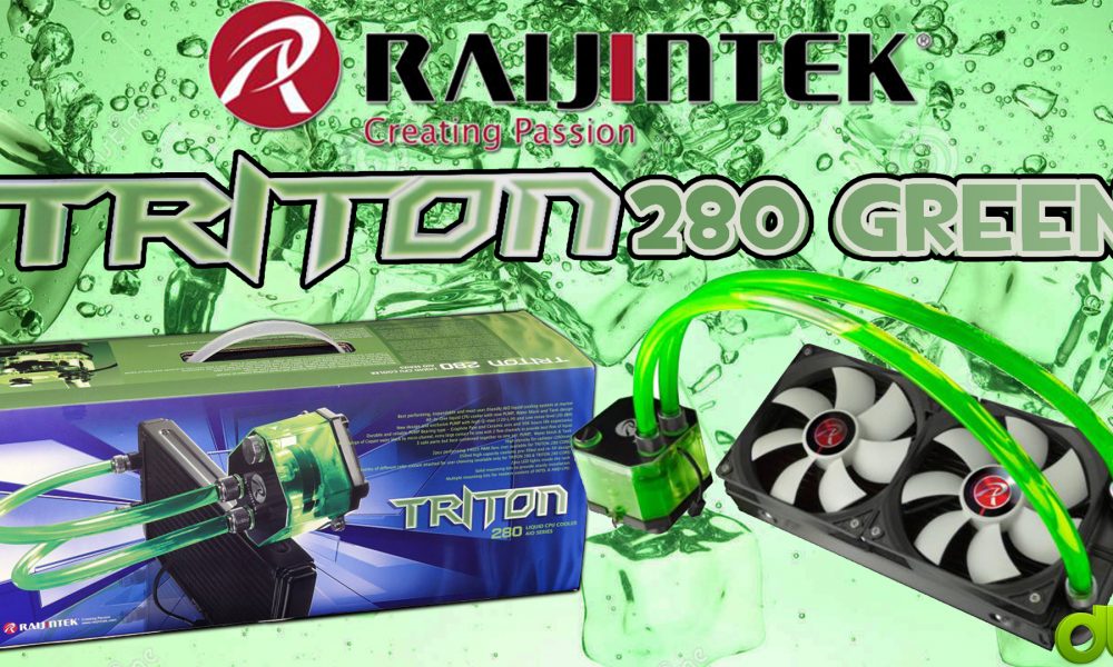 Refrigeración Líquida Raijintek Triton 280 Unboxing, Review, Test y Tutorial en Español