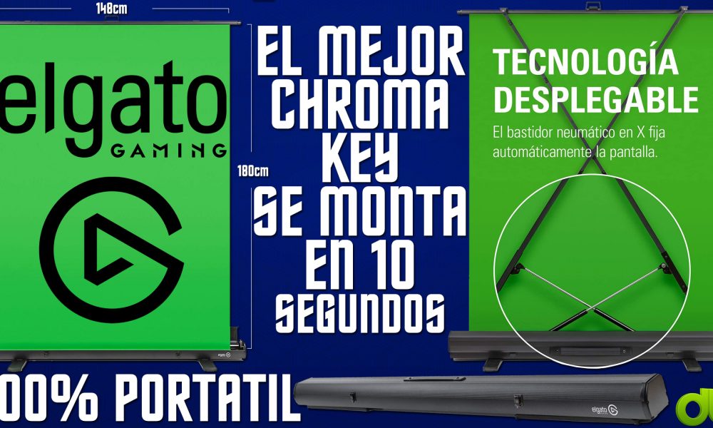 ElGato Green Screen | El mejor Chroma se Monta en 10s y es Portatil | Tela Verde Unboxing y Review